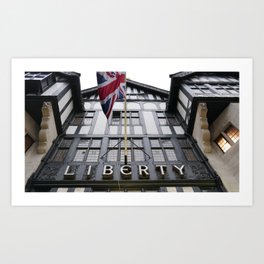 Liberty London Art Print