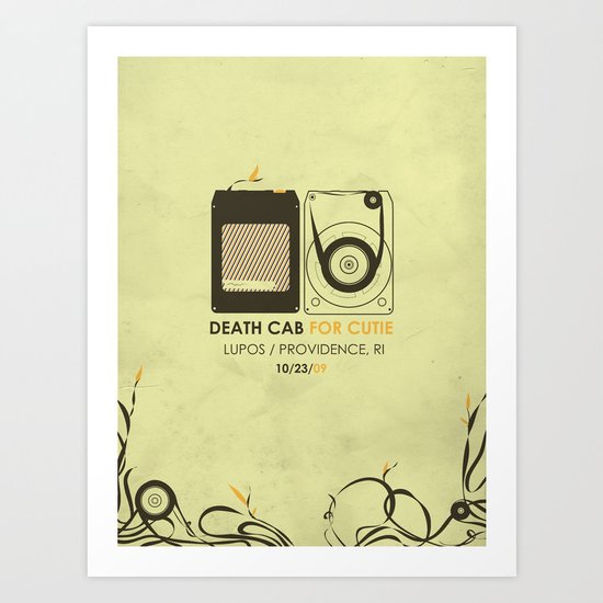 8 Track Art Print