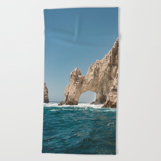 Arch of Cabo San Lucas IV Beach Towel