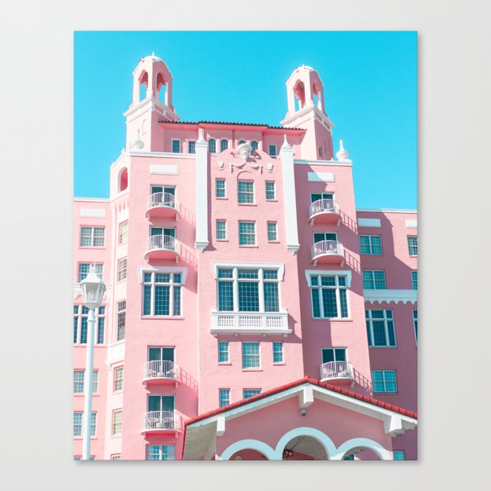 Pink paradise forever Canvas Print