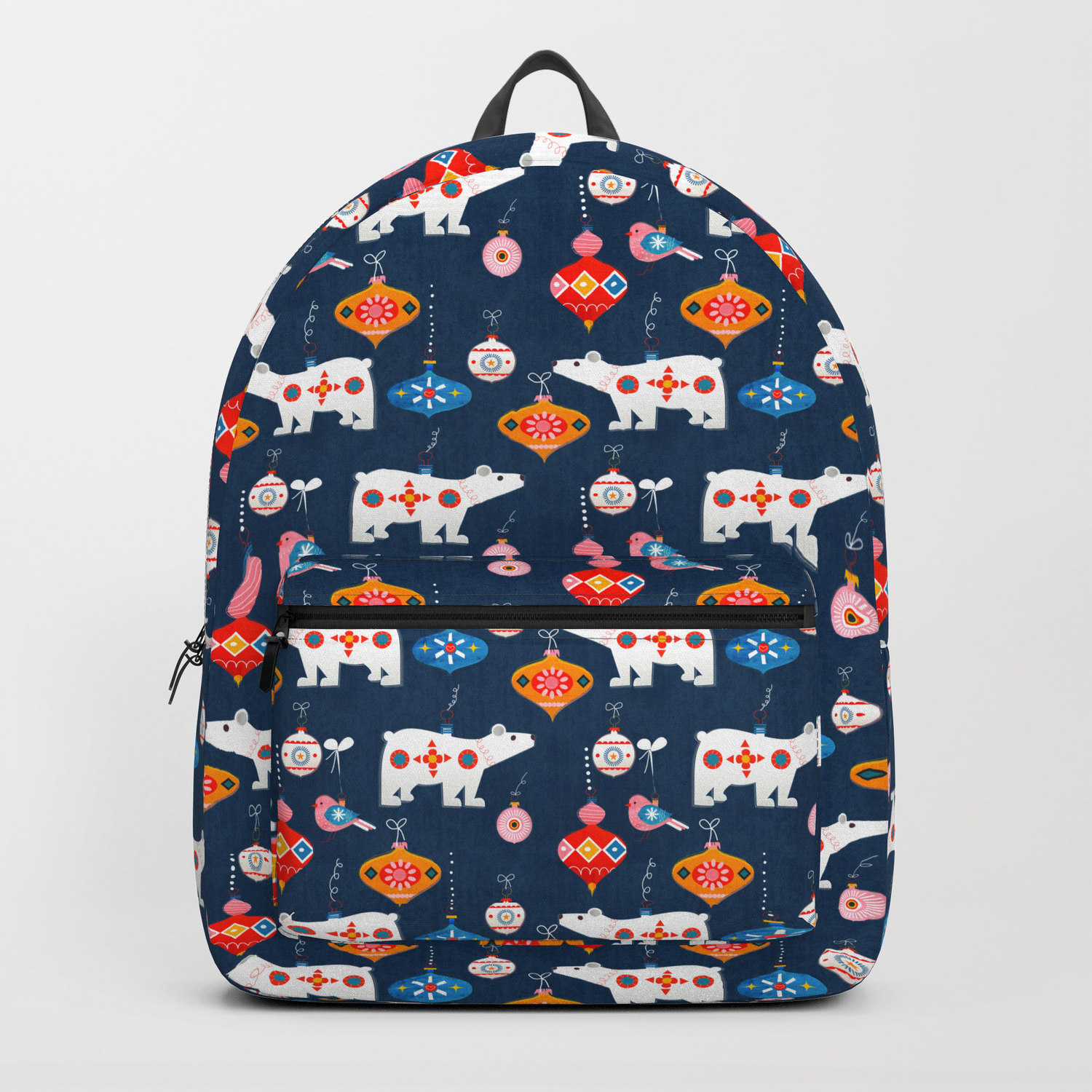 Christmas Retro Decorations No2 Backpack By Happyplum Society6