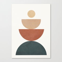 Shape Balance 04 Canvas Print