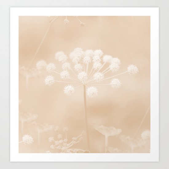 Dreamy Moment in the Autumn Art Print