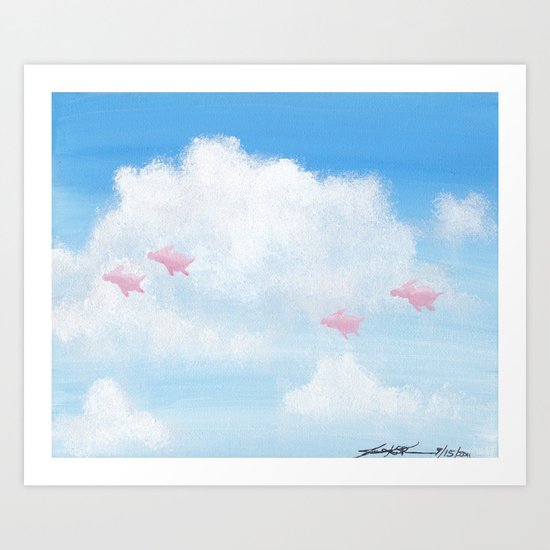 It's Time Art Print