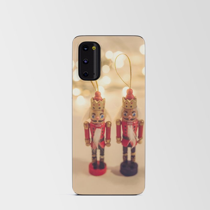 Wooden Nutcracker Soldiers Android Card Case