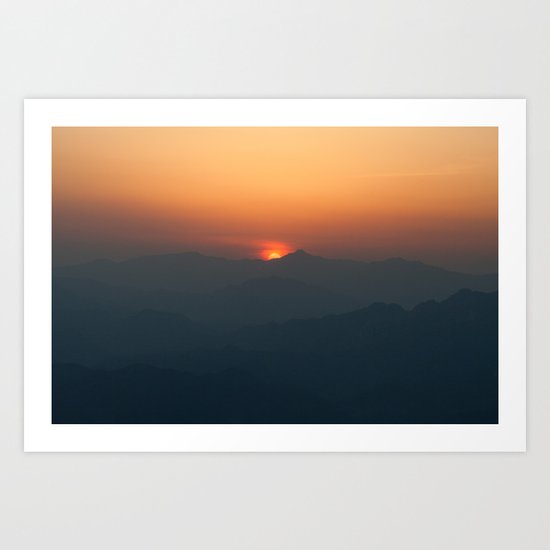 The Great Wall of China IV Art Print
