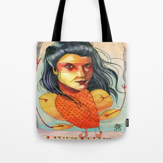 FIRE BIRD Tote Bag