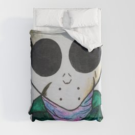 Cute Cartoon Jason X Duvet Cover