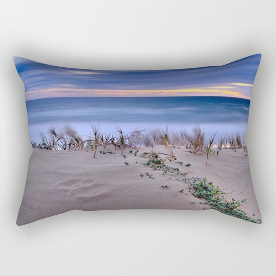 Windy sunset. Sea dreams.... Rectangular Pillow