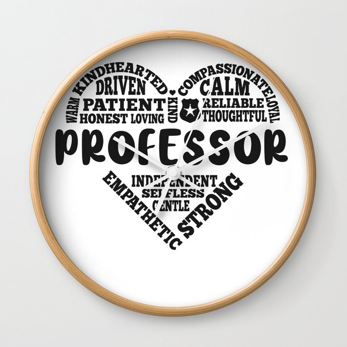 Professor love Wall Clock