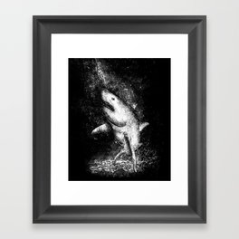 Aquatic Acrobat Framed Art Print