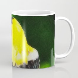 Bright Yellow Feathers  Coffee Mug