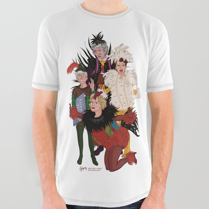 golden girls graphic tee