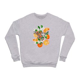 Squeeze the Day - Oranges Crewneck Sweatshirt