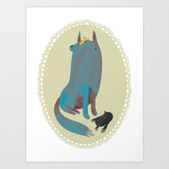 dog Art Print