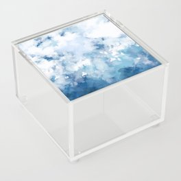 Watercolor Cloud Art Acrylic Box