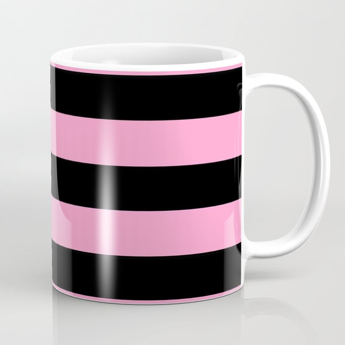 Mariniere marinière pink and black Coffee Mug