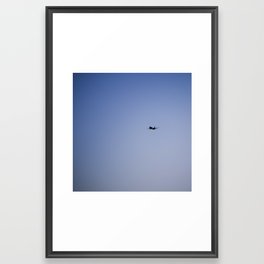 Airplane minimal Framed Art Print
