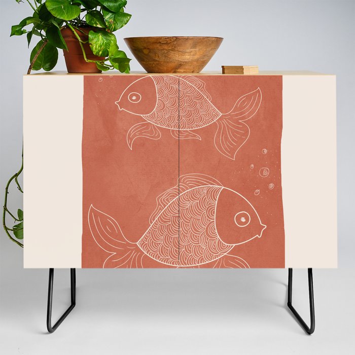 Fishes 06 Credenza