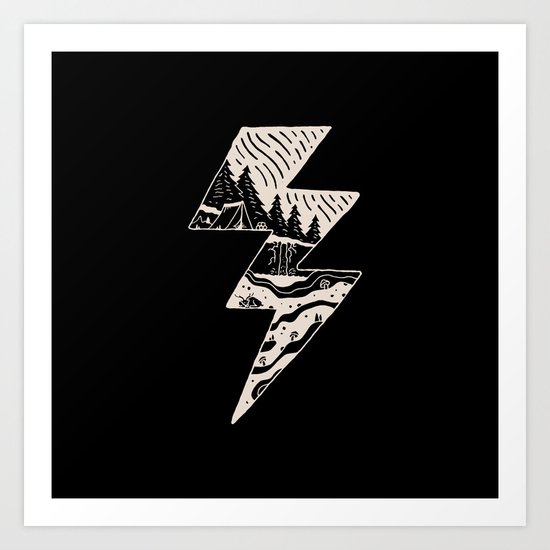 Stormy Day Art Print