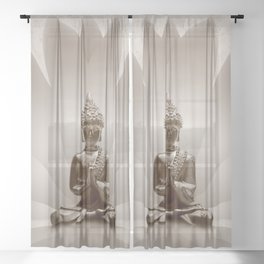 Buddha 13 Sheer Curtain