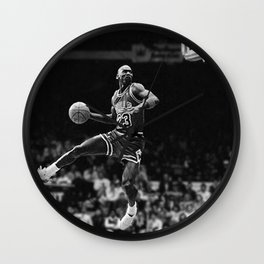 Michael Black and White Wall Clock