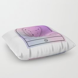 Cancer Zodiac | Iridescent Arches Floor Pillow