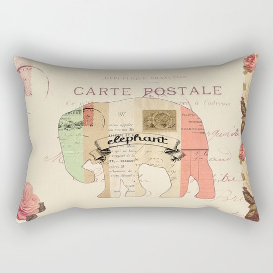 elephant Rectangular Pillow