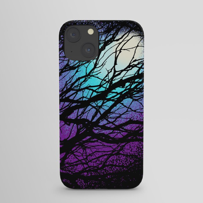 lights in the forest iPhone Case