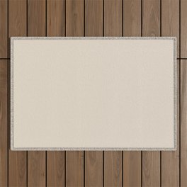 Light Beige - Pastel Tan - Taupe - Soft Brown Solid Color Parable to Valspar Manila Cream 3001-8C Outdoor Rug