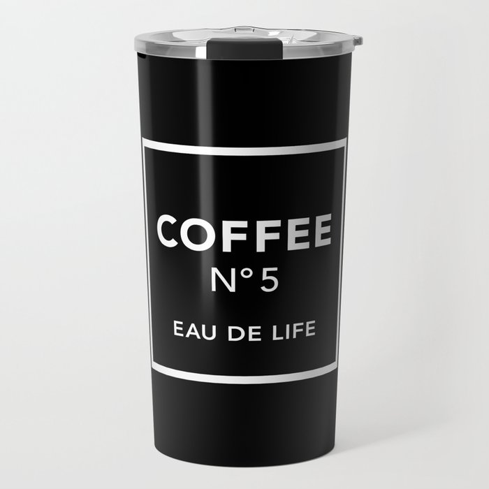 Black Coffee No5 Travel Mug