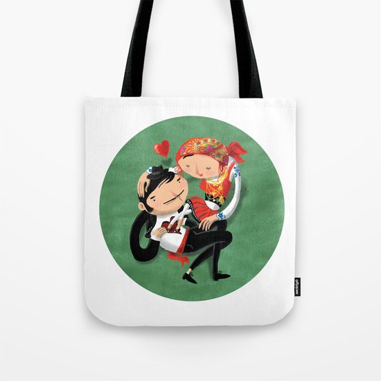 Manel & Maria (Etnography Portuguese People) Tote Bag