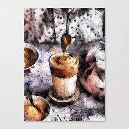 Coffee Lover Stuff Canvas Print