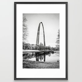 The St. Louis Arch Framed Art Print