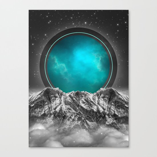 Fade Away | Lunar Eclipse Canvas Print