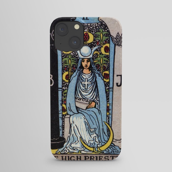 II. The High Priestess Tarot Card iPhone Case
