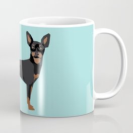 min pin miniature doberman pinscher farting dog cute funny dog gifts pure breed dogs Mug