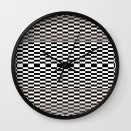more or less. 2022. j2 Wall Clock | Digital, Painting, Black And White, Pattern 