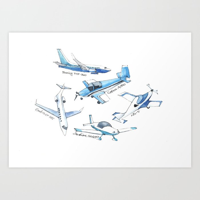 airplane Art Print