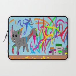 Artistic kitten  Laptop Sleeve