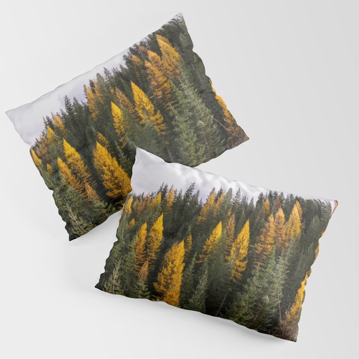 Mountain Tamarack in Autumn Pillow Sham