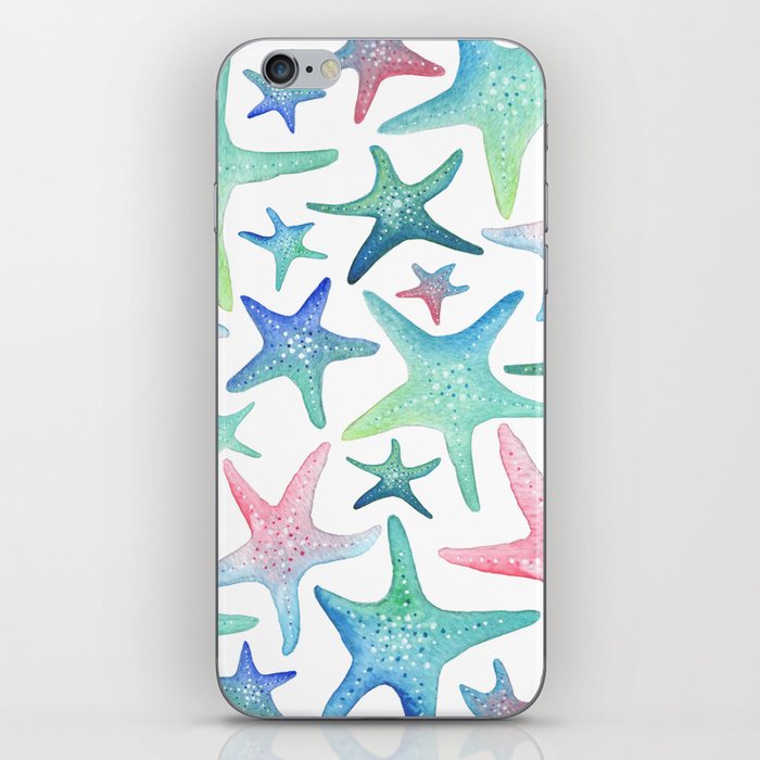 Starfish Pattern iPhone Skin