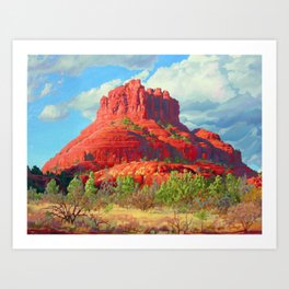 Desert Landscape Art Prints Society6