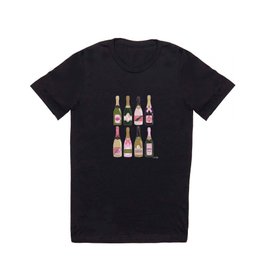 French Champagne Collection – Pink & Green T Shirt
