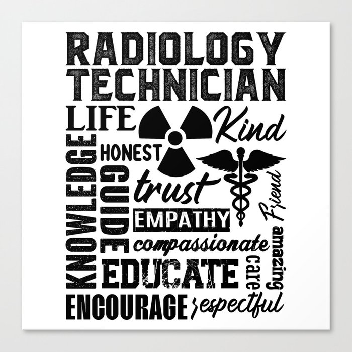Rad Tech Technologist Xray Radiology Technician Canvas Print