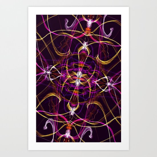 Sands of Time Contrast Art Print
