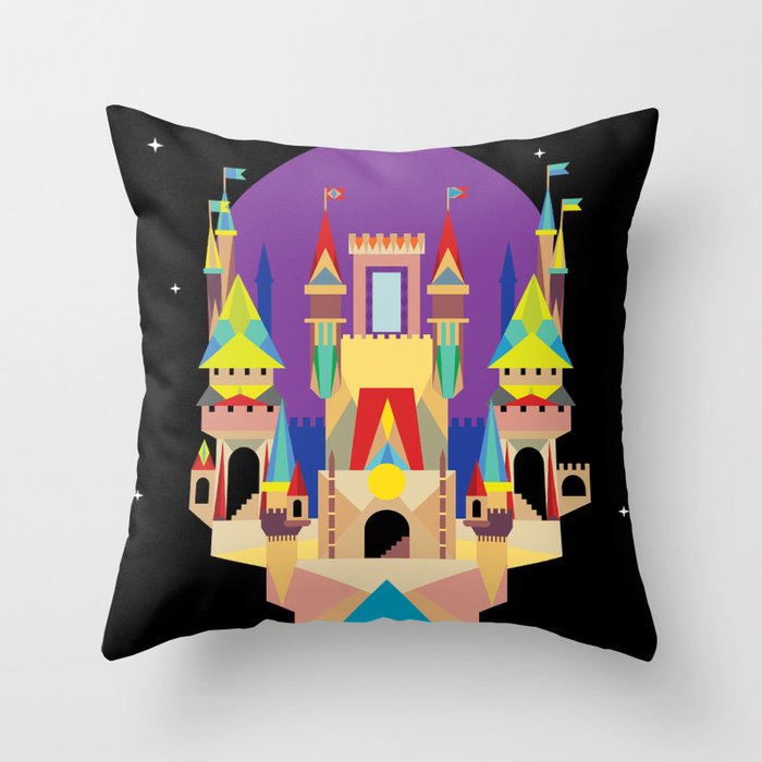 castle  Throw Pillow