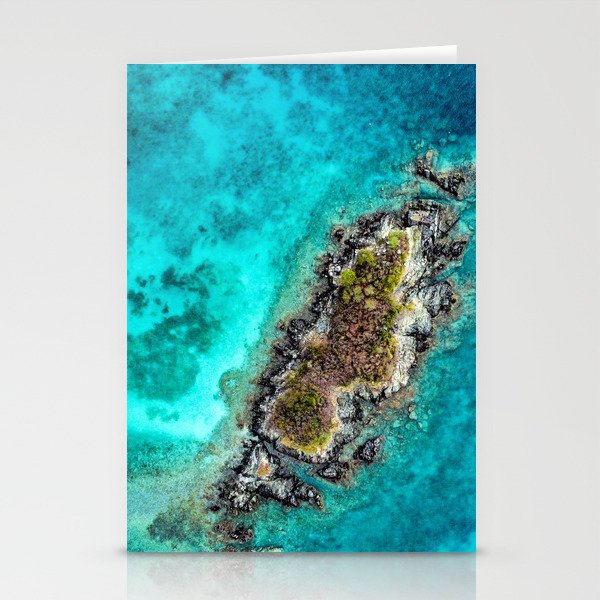 Island in the Ocean Stationery Cards