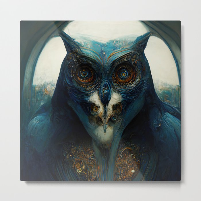 The Owl Metal Print