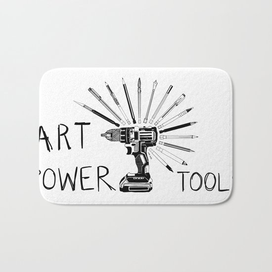 Art Power Tools Bath Mat